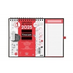 Calendario 2025 escibir imán XS