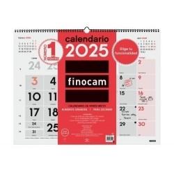 Calendario 2025 pared mixto XL