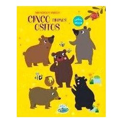 Cinco tiernos ositos  Mis nuevos amigos