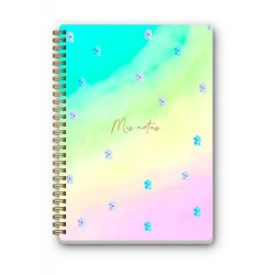 Cuaderno wire-o A5 rainbow