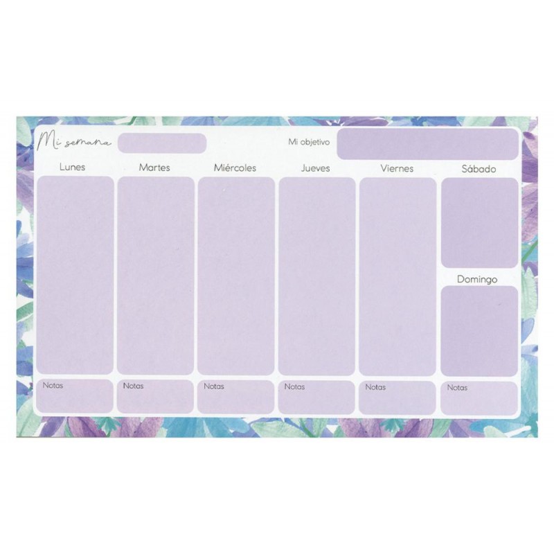 Planificador semanal spring Planificador semanal spring