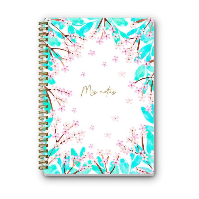 Cuaderno wire-o A5 cherry blossom Cuaderno wire-o A5 cherry blossom