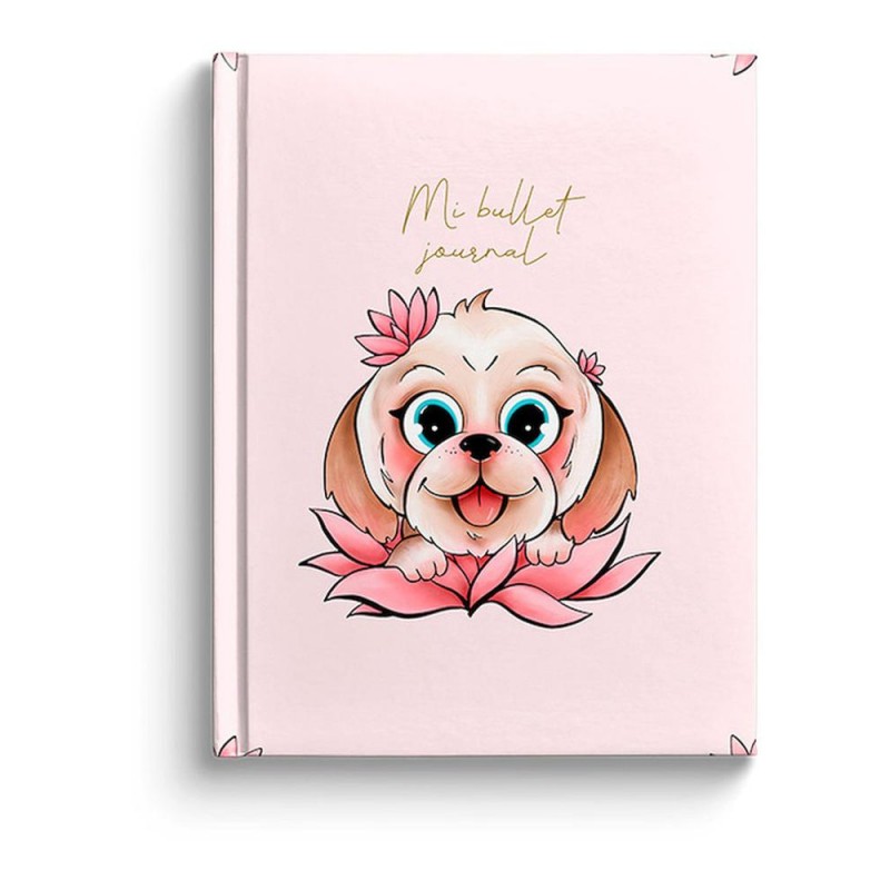 Bullet journal A5 lotus dog Bullet journal A5 lotus dog