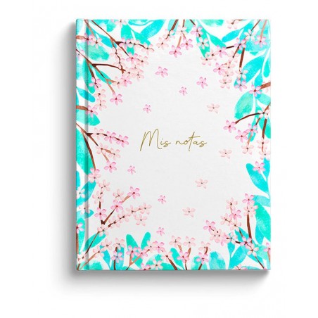 Cuaderno book A5 cherry blossom