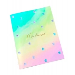 Diario A5 rainbow