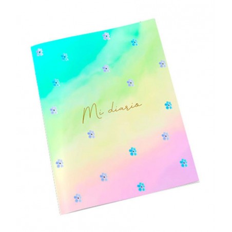 Diario A5 rainbow