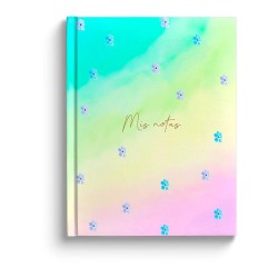 Cuaderno book A5 rainbow