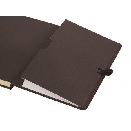 Agenda año 2025 textura M4 12x17cm DP negro