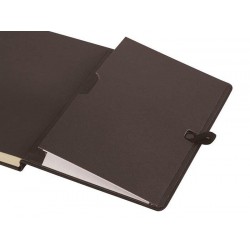 Agenda año 2025 textura M4 12x17cm sv negro
