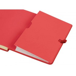 Agenda año 2025 textura M4 12x17cm sv rojo