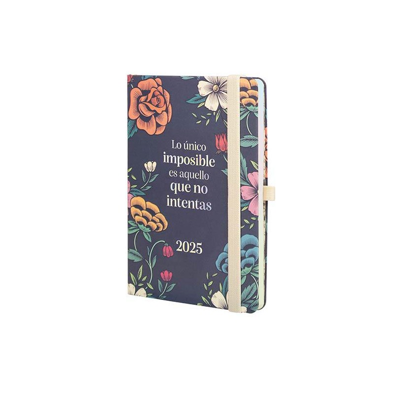Agenda año 2025 design 4 12x17cm sv imposible
