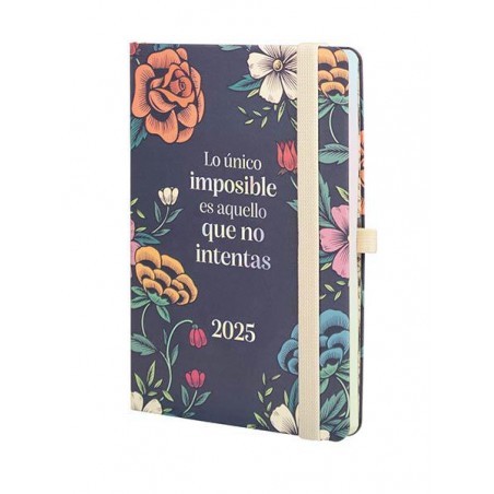 Agenda año 2025 design 4 12x17cm sv imposible