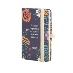 Agenda año 2025 design M2 8x13cm sv imposible