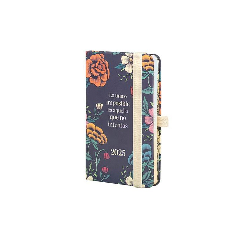 Agenda año 2025 design M2 8x13cm sv imposible