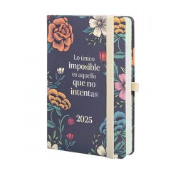Agenda año 2025 design M4 12x17cm DP imposible
