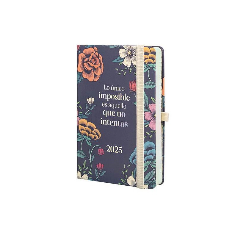 Agenda año 2025 design M4 12x17cm DP imposible