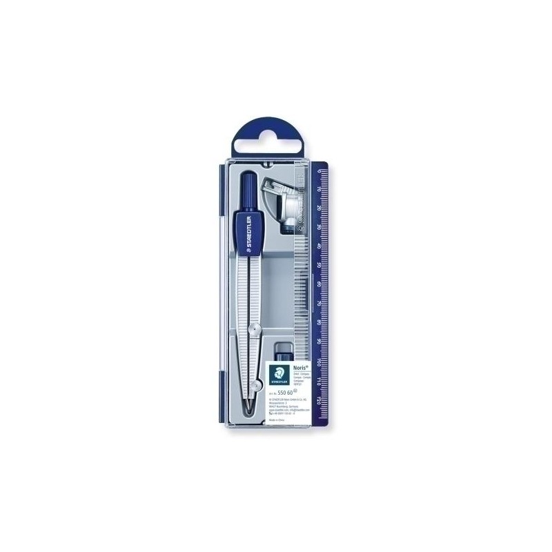 Compás staedtler minas y adaptador universal Compás staedtler minas y adaptador universal