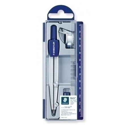 Compás staedtler minas y adaptador universal