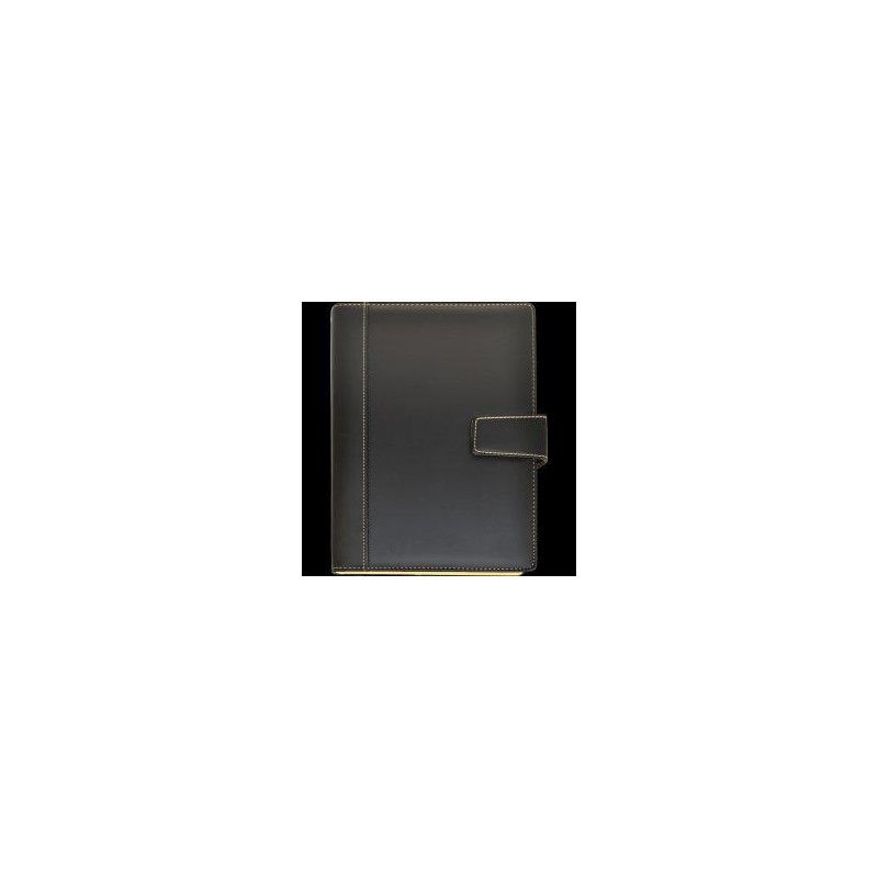 Agenda didex venecia D/P con pasador 18x24cm negro