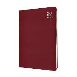 Agenda didex turia día página 15x21cm burdeos