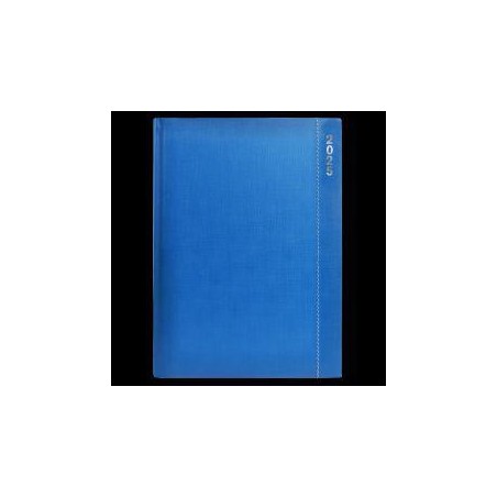 Agenda didex skype 17x24cm encudernada D/P azul