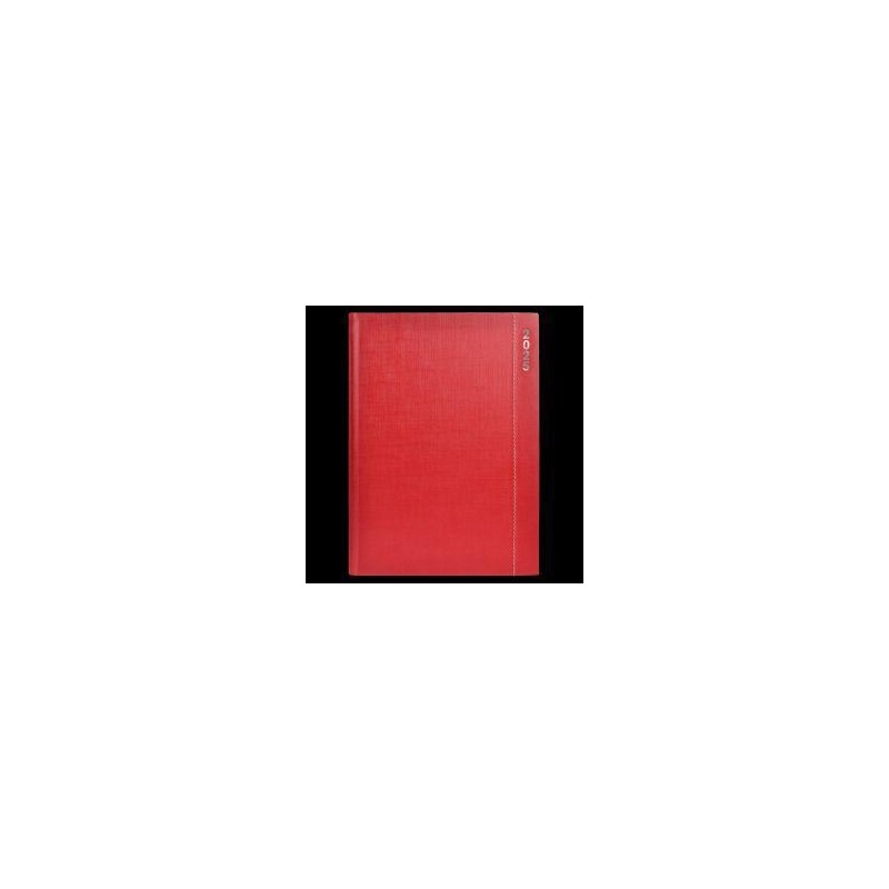 Agenda didex skype 17x24cm encuadfernada D/P rojo