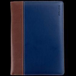 Agenda didex-z fiori D/P cervantes 15x21 azul/marr