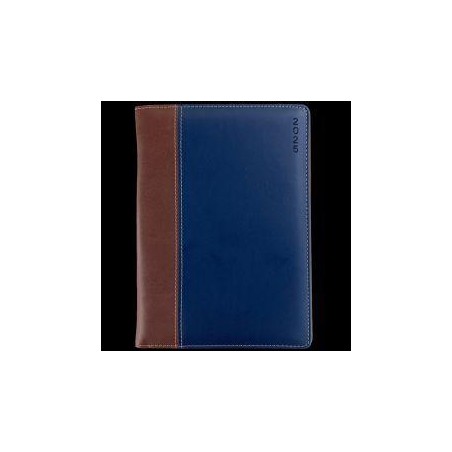 Agenda didex-z fiori D/P cervantes 15x21 azul/marr