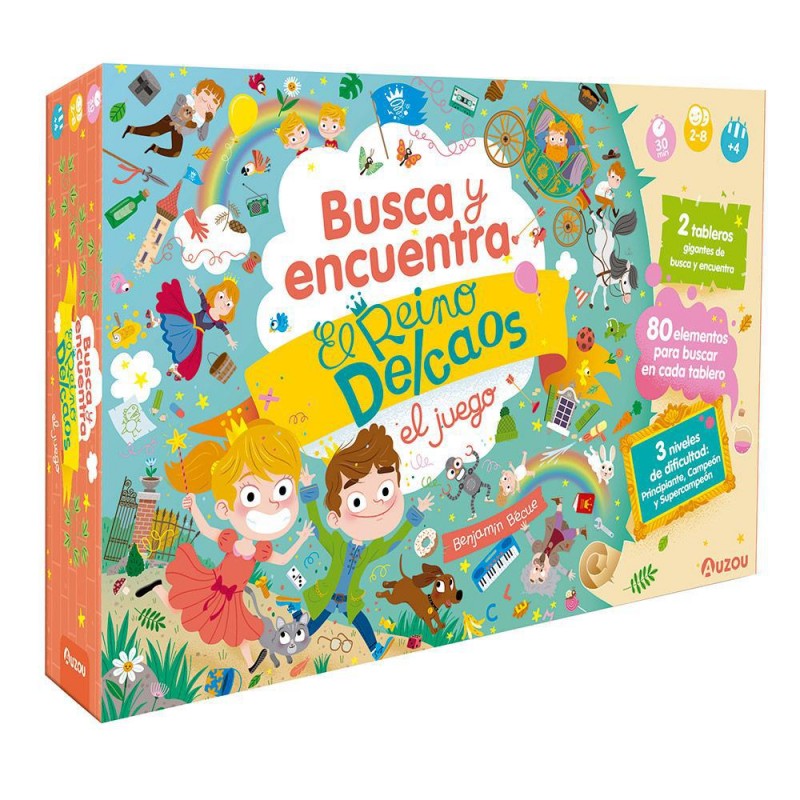 Juego busca y encuentra en el reino del caos Juego busca y encuentra en el reino del caos