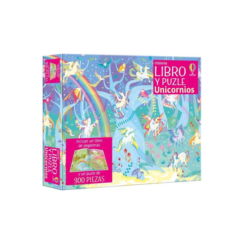 Unicornios Libroi y puzle Unicornios Libroi y puzle