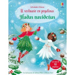 Hadas navideñas  El vestuario en pegatinas