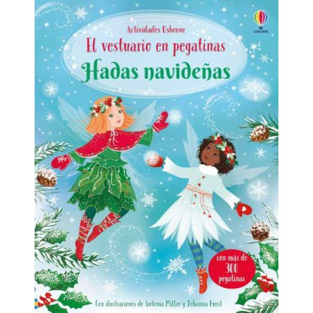 Hadas navideñas  El vestuario en pegatinas