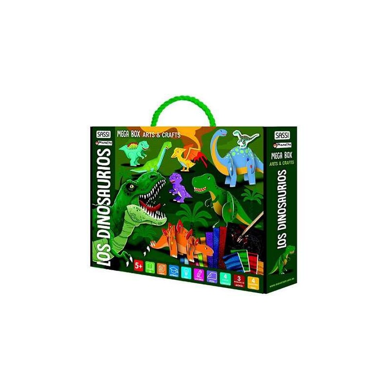Dinosaurios mega box Dinosaurios mega box