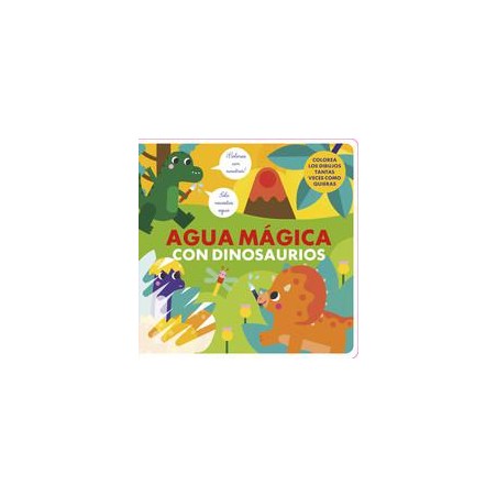 Agua mágica con dinosaurios