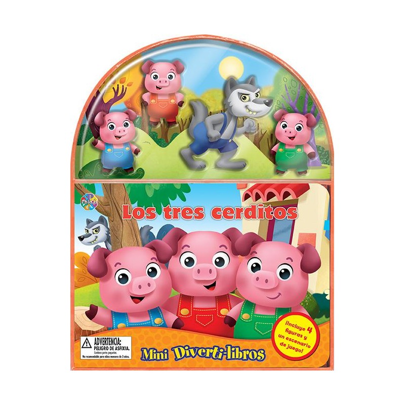 Los tres cerditos  Mini Diverti-Libros 