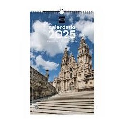 Calendario 2025 de pared para escribir camino de S