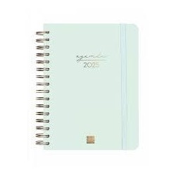 Agenda anual 2025 alma E10 D/P menta