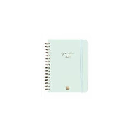 Agenda anual 2025 alma E10 D/P menta