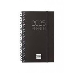 Agenda anual 2025 opaque E3 SV negro