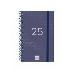 Agenda anual 2025 year E3 SV azul