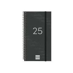 Agenda anual 2025 year E9 SV negro