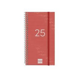 Agenda anual 2025 year E9 SV rojo