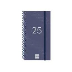 Agenda anual 2025 year E9 SV azul