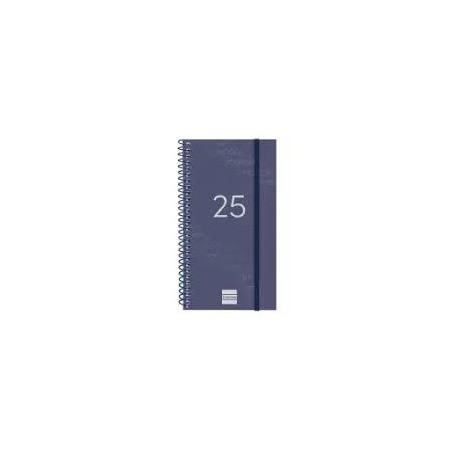 Agenda anual 2025 year E9 SV azul