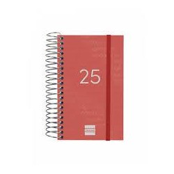 Agenda anual 2025 year E3 DP rojo