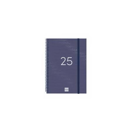 Agenda anual 2025 year E10 SV azul