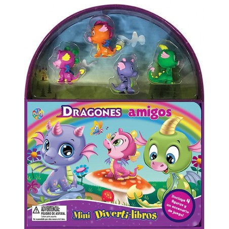 Dragones amigos  Mini Diverti-Libros 