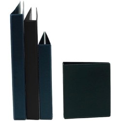 Carpeta 8º 2  anillas 25 mm PVC negro