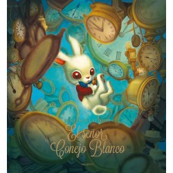 El señor conejo blanco