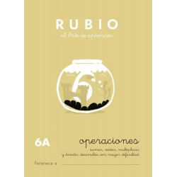 Cuaderno rubio operaciones 6A